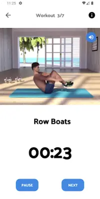 Home Workout Fitzeee android App screenshot 0