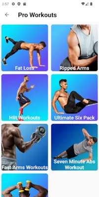 Home Workout Fitzeee android App screenshot 2